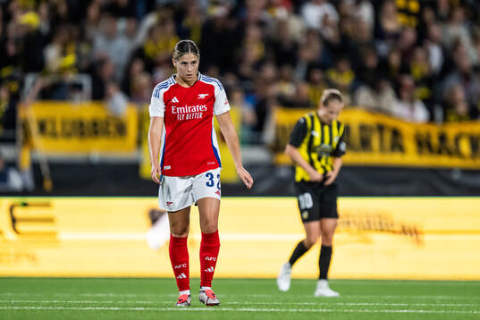 Kyra Cooney-Cross of Arsenal looks dejected