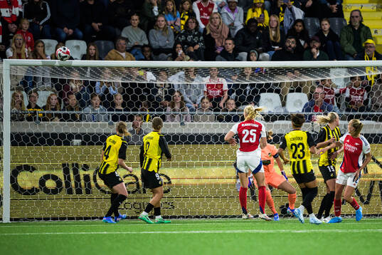 Goalkeeper Jennifer Falk of Häcken