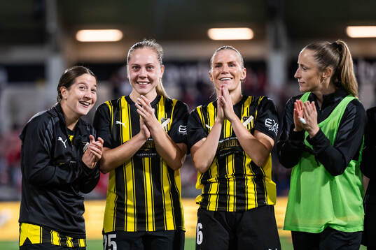 Ruby Grant, Alice Bergström, Josefine Rybrink and