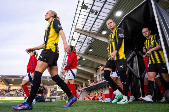 Josefine Rybrink and Filippa Curmark of Häcken