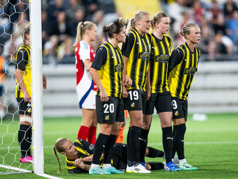 Anna Anvegård, Hanna Wijk, Elma Junttila Nelhage, Emma