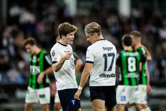 Malmö FFs Oliver Berg och Jens Stryger Larsen