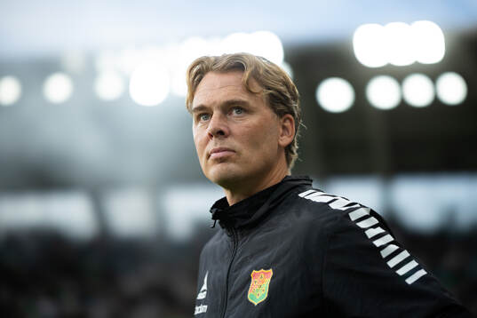 GAIS tränare Fredrik Holmberg