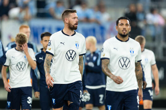 Malmö FFs Pontus Jansson och Sergio Pena