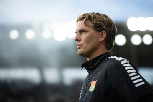 GAIS tränare Fredrik Holmberg