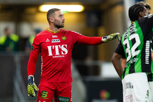 GAIS målvakt Mergim Krasniqi