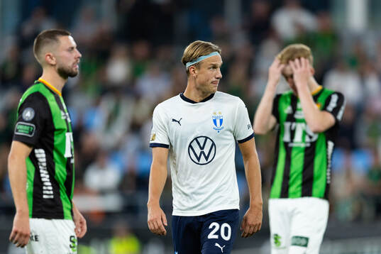 GAIS Axel Norén och Malmö FFs Erik Botheim