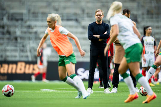 Head coach Martin Sjögren of Hammarby