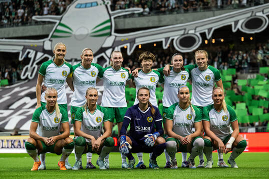 The starting eleven of Hammarby
