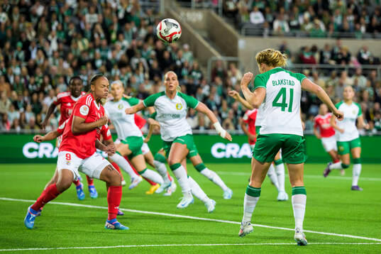 Julie Blakstad of Hammarby