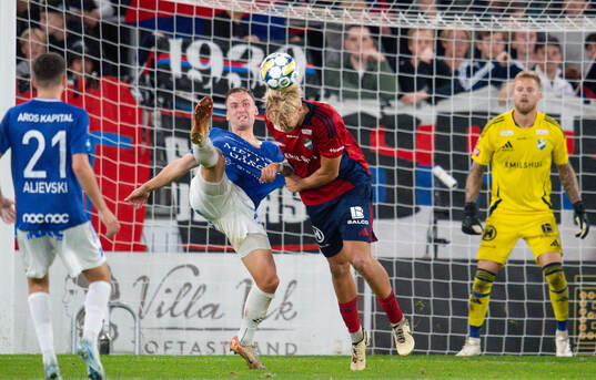 Trelleborgs Filip Bohman och Östers Mattis Adolfsson