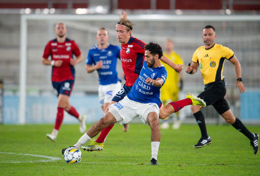 Östers David Seger och Trelleborgs Hady Saleh Karim