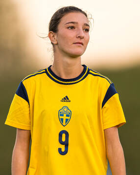 Rona Krasniqi of Sweden looks dejected