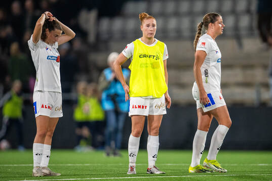Växjö DFFs spelare deppar