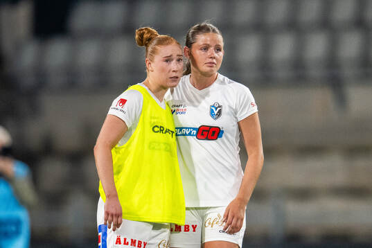 Växjö DFFs spelare deppar