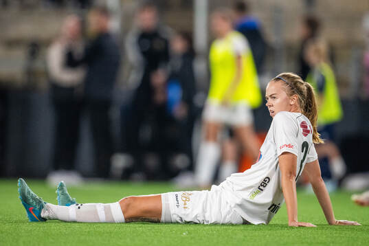 Växjö DFFs Elin Nilsson deppar