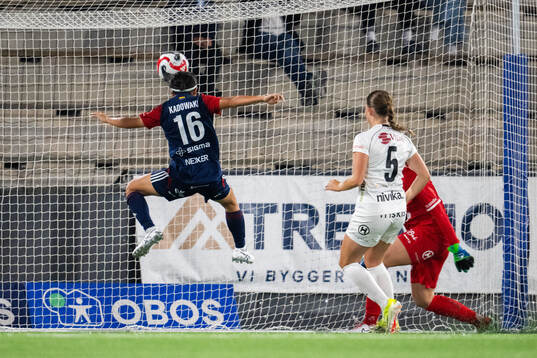 FC Rosengårds Mai Kadowaki gör 4-0 målet