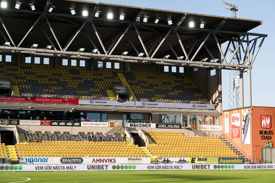 Läktare på Borås Arena