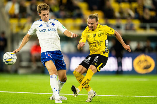 IFK Norrköpings Ture Sandberg och Elfsborgs Niklas Hult