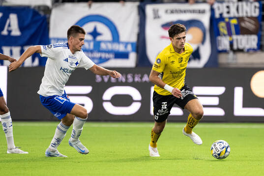 IFK Norrköpings Carl Björk och Elfsborgs Besfort Zeneli
