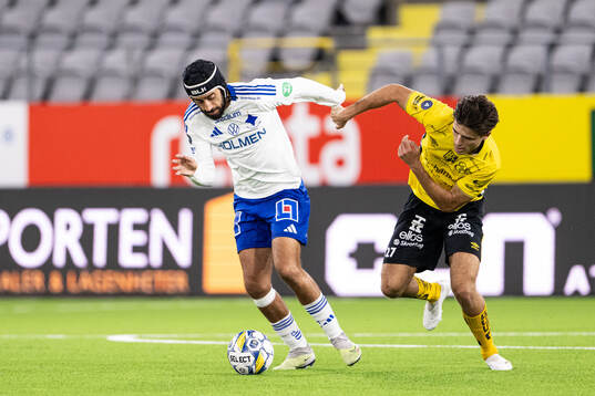 IFK Norrköpings Kristoffer Khazeni och Elfsborgs Besfort