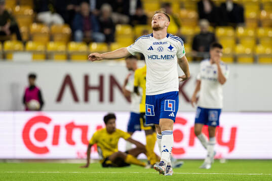 IFK Norrköpings Dino Salihovic reagerar