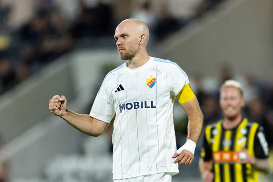 Djurgårdens Marcus Danielson jublar