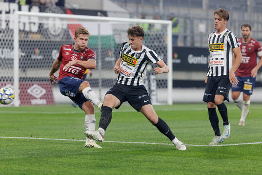 Örgrytes Isak Dahlqvist och Landskronas Max Nilsson