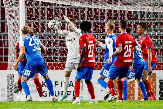 Helsingborgs målvakt Kalle Joelsson