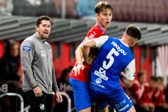 IK Oddevolds tränare Rikard Nilsson