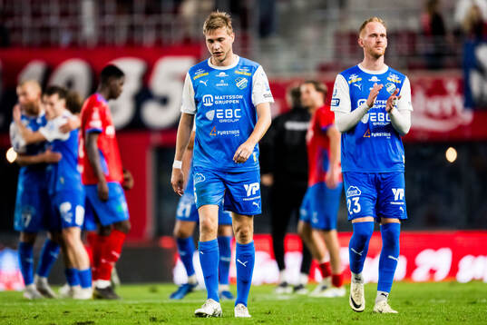 IK Oddevolds Axel Pettersson och Viktor Kruger deppar