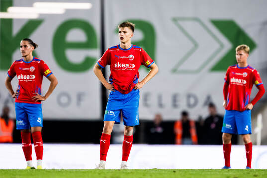 Helsingborgs Adrian Svanbäck deppar