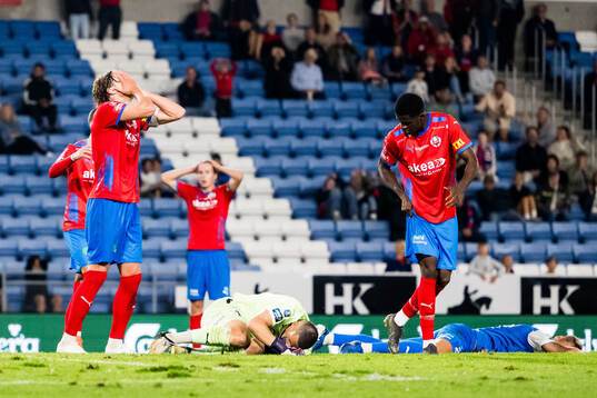 Helsingborgs Thomas Pauck Rogne deppar