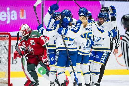 Leksands Sofia Sohlin jublar