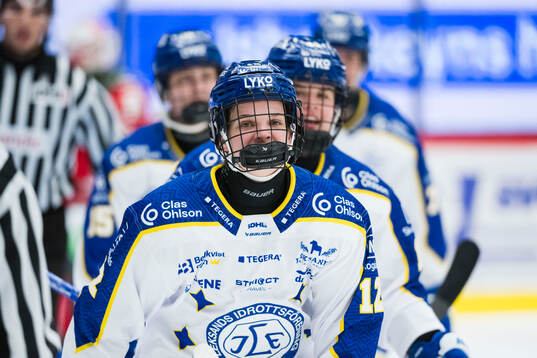 Leksands Sofia Sohlin jublar