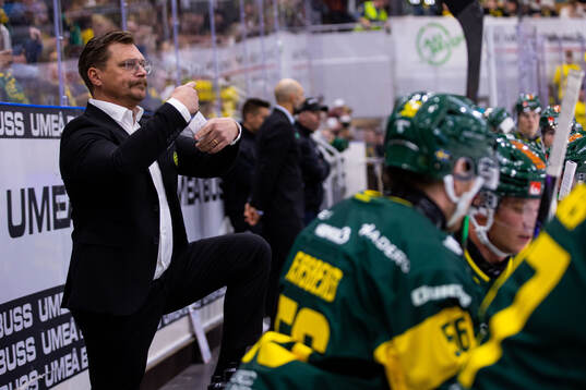 Björklövens tränare Björn Hellkvist