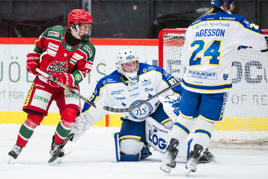Leksands målvakt Ellen Jonsson