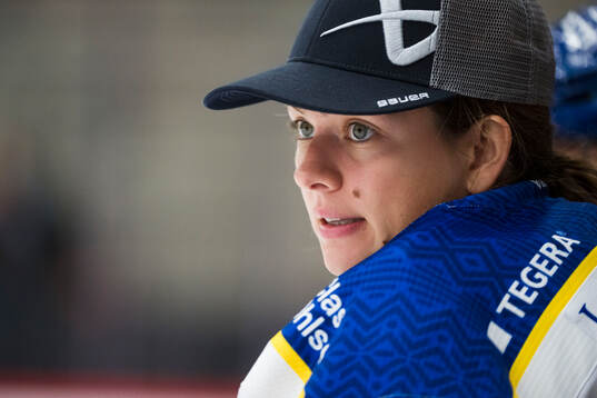 Leksands målvakt Emma Polusny