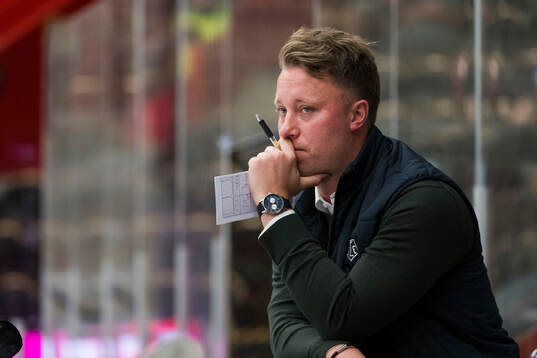 Leksands tränare Joakim Engström