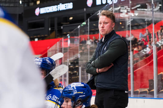 Leksands tränare Joakim Engström