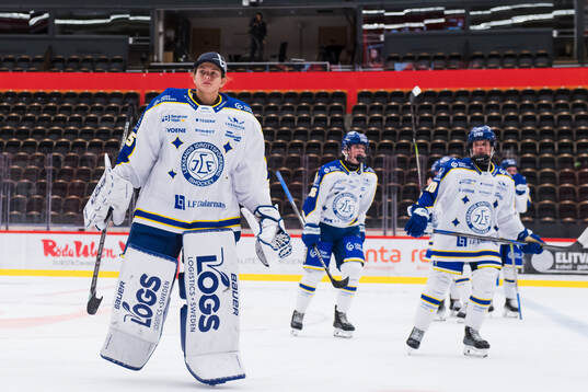 Leksands målvakt Emma Polusny