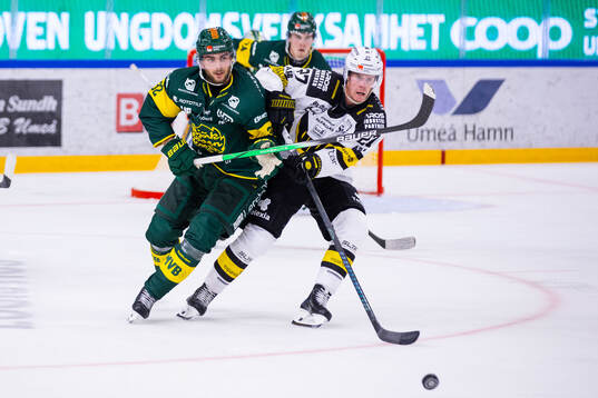 Björklövens Jacob Olofsson och Västerås Carl Jakobsson