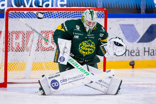 Björklövens målvakt Joona Voutilainen