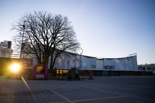 Exteriör vy av Hovet