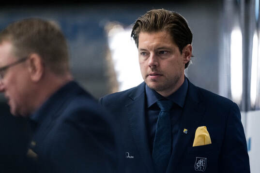 Södertäljes assisterande tränare Mattias Zackrisson