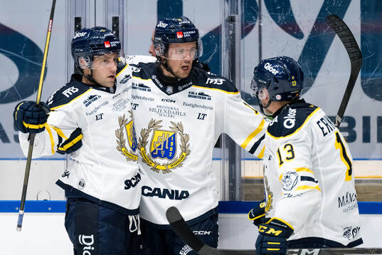 Södertäljes Viktor Liljegren, Albin Carlson och Henrik