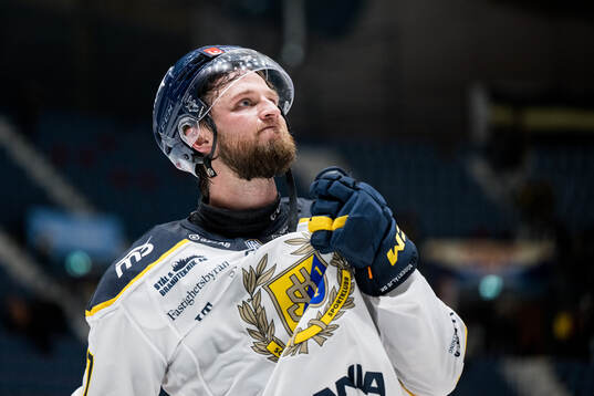 Södertäljes Daniel Norbe jublar