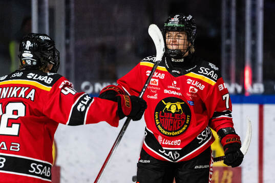 Luleås Linnea Johansson jublar