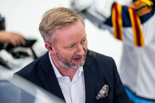 Programledaren Fredrik Söderström
