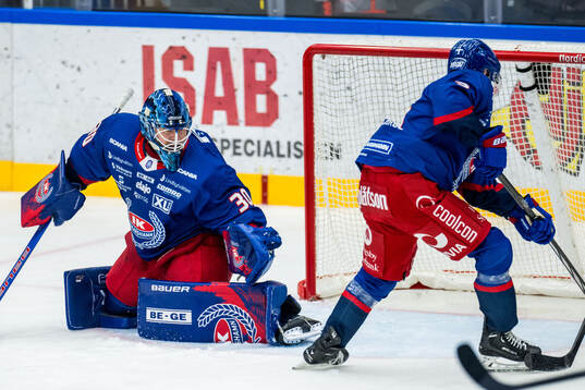 Oskarshamns målvakt Tomas Rydén